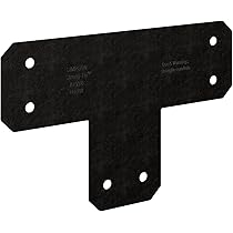 csndw Simpson Strong-Tie Outdoor Accents Black Powder-Coated Hex